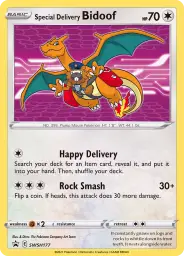 Special Delivery Bidoof · SWSH Black Star Promos · SWSH177/307
