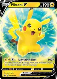 Pikachu V · SWSH Black Star Promos · SWSH198/307