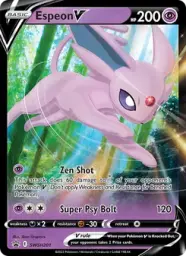 Espeon V · SWSH Black Star Promos · SWSH201/307