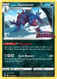 Hisuian Samurott · SWSH Black Star Promos · SWSH207/307