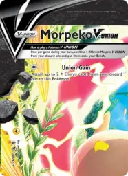 Morpeko V-UNION · SWSH Black Star Promos · SWSH215/307