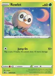 Rowlet · SWSH Black Star Promos · SWSH220/307