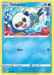 Oshawott · SWSH Black Star Promos · SWSH222/307