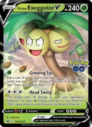Alolan Exeggutor V · SWSH Black Star Promos · SWSH225/307