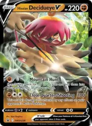 Hisuian Decidueye V · SWSH Black Star Promos · SWSH238/307