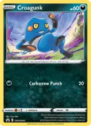Croagunk · SWSH Black Star Promos · SWSH245/307