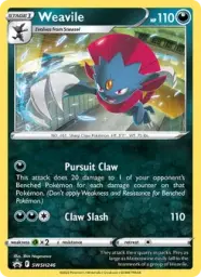 Weavile · SWSH Black Star Promos · SWSH246/307