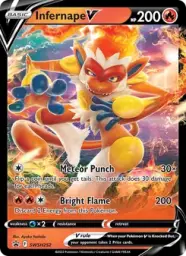Infernape V · SWSH Black Star Promos · SWSH252/307
