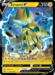 Zeraora V · SWSH Black Star Promos · SWSH263/307