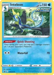 Inteleon · SWSH Black Star Promos · SWSH279/307