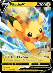 Pikachu V · SWSH Black Star Promos · SWSH285/307