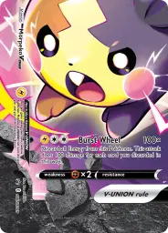 Morpeko V-UNION · SWSH Black Star Promos · SWSH289/307