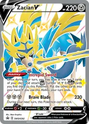 Zacian V · SWSH Black Star Promos · SWSH292/307