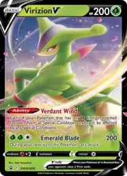 Virizion V · SWSH Black Star Promos · SWSH295/307