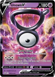Unown V · SWSH Black Star Promos · SWSH300/307