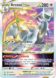 Arceus VSTAR · SWSH Black Star Promos · SWSH307/307