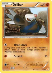 Drilbur · BW trainer Kit (Excadrill) · 25/30