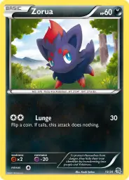 Zorua · BW trainer Kit (Zoroark) · 13/30
