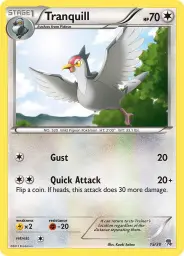 Tranquill · BW trainer Kit (Zoroark) · 15/30