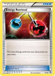 Energy Retrieval · BW trainer Kit (Zoroark) · 16/30