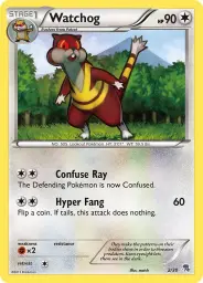 Watchog · BW trainer Kit (Zoroark) · 2/30