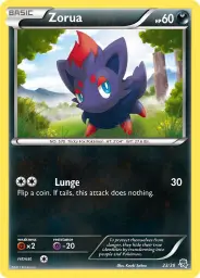 Zorua · BW trainer Kit (Zoroark) · 23/30