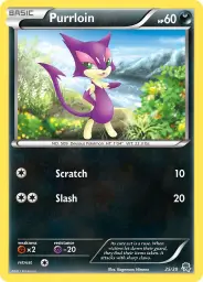 Purrloin · BW trainer Kit (Zoroark) · 25/30