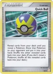 Quick Ball · DP trainer Kit (Lucario) · 10/11