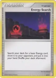 Energy Search · DP trainer Kit (Lucario) · 8/11