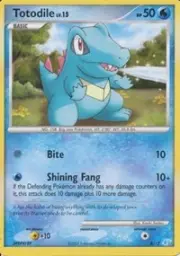 Totodile · DP trainer Kit (Manaphy) · 8/12