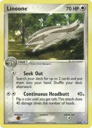 Linoone · EX trainer Kit (Latios) · 3/10