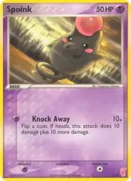 Spoink · EX trainer Kit 2 (Plusle) · 7/12