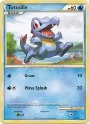 Totodile · HS trainer Kit (Gyarados) · 14/30