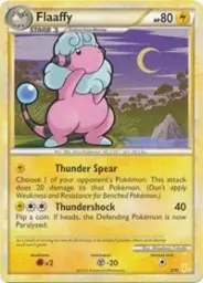 Flaaffy · HS trainer Kit (Raichu) · 17/30