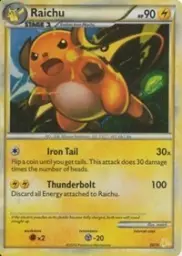 Raichu · HS trainer Kit (Raichu) · 30/30