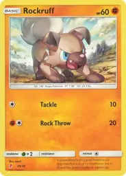 Rockruff · SM trainer Kit (Lycanroc) · 29/30