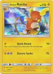 Alolan Raichu · SM trainer Kit (Alolan Raichu) · 30/30