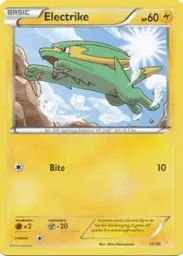 Electrike · XY trainer Kit (Pikachu Libre) · 11/30