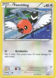 Fletchling · XY trainer Kit (Pikachu Libre) · 16/30