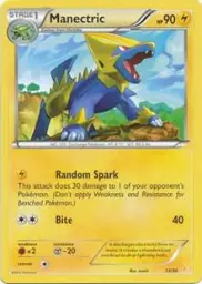 Manectric · XY trainer Kit (Pikachu Libre) · 22/30