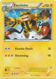 Electivire · XY trainer Kit (Pikachu Libre) · 25/30