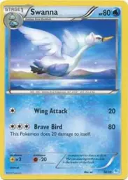 Swanna · XY trainer Kit (Suicune) · 18/30