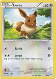 Eevee · XY trainer Kit (Suicune) · 4/30