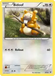 Bidoof · Kalos Starter Set · 29/39