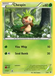 Chespin · Kalos Starter Set · 3/39