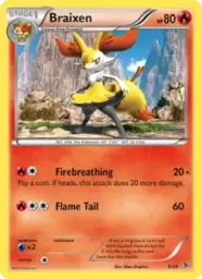 Braixen · Kalos Starter Set · 9/39