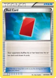Red Card · XY · 124/146