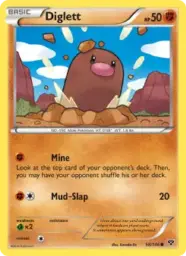 Diglett · XY · 58/146