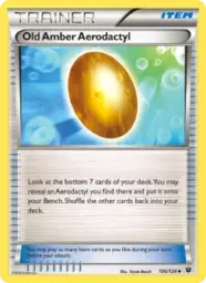 Old Amber Aerodactyl · Fates Collide · 106/124
