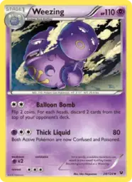 Weezing · Fates Collide · 28/124
